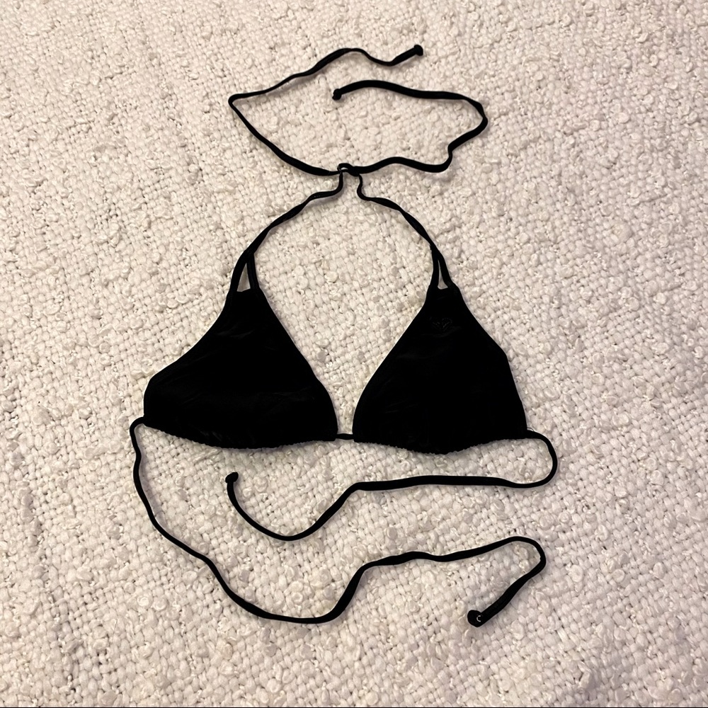 Roxy Black Triangle Bikini Top